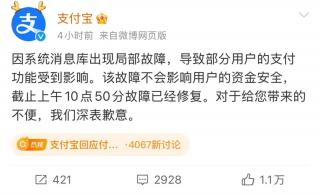 雙11風(fēng)云，支付寶驚現(xiàn)bug!!!